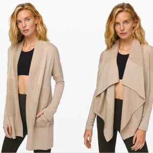 Lululemon sit in lotus cardigan